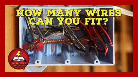 how many wires allowed in junction box|electrical box wire counting chart.